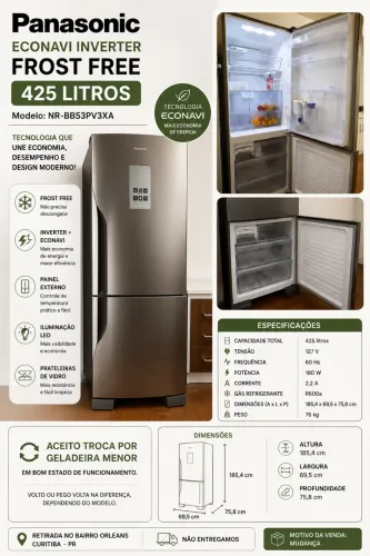 Geladeira Econavi Fost Free