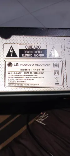 Lg HDD/DVD: RECORDR