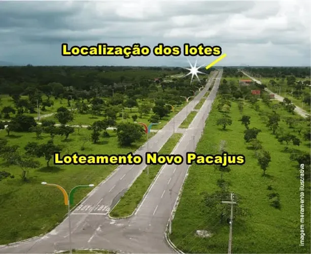 VERAS VENDE LOTES NO LOTEAMENTO PLANÍCIE DO OESTE - AO LADO DO NOVO PACAJUS