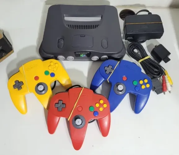 Nintendo 64 Japonês Funcionando