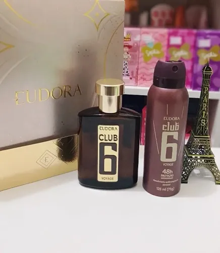 PRESENTE EUDORA CLUB 6 VOYAGE MASCULINO