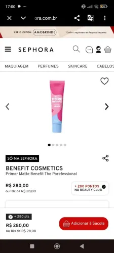 Primer matte profissional