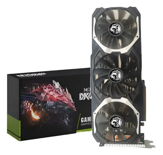 Placa De Vídeo Gaming Amd Radeon Rx 580 Triplo Fan Soyo<br>Radeon Rx 580 Triplo Fan Soyo