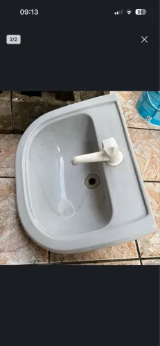 Pia e vaso sanitário