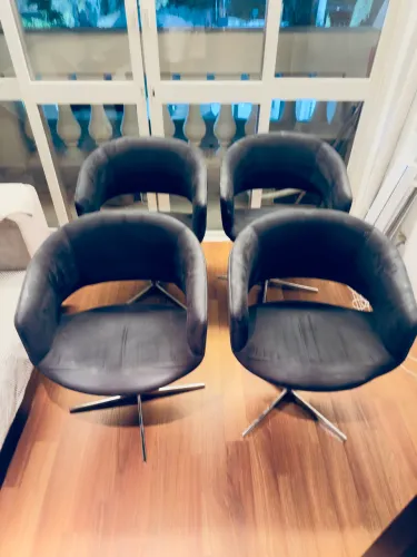 4 poltronas sala jantar 