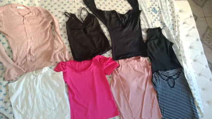 Lote de 9 blusas