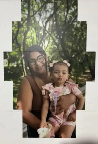 Quadro mosaico personalizado
