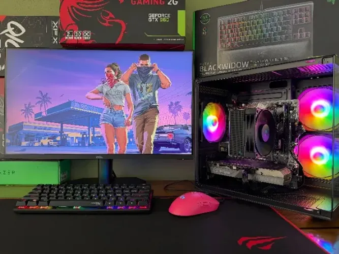 PC Gamer Ryzen 7-5800x B550M 8gb DDR4 HD-1tb RTX-3060 Zotac 8gb