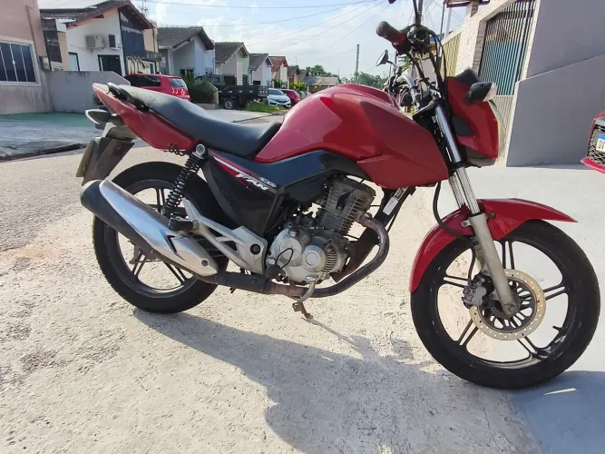 Honda CG 160 FAN ESD I<br><br>*Cor: Vermelha