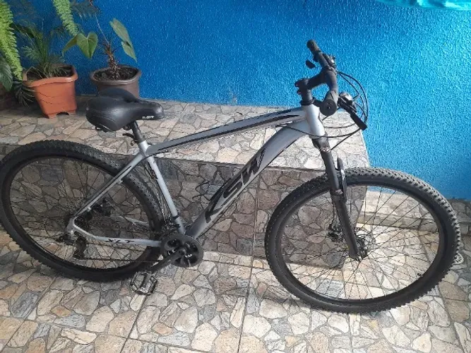 Bicicleta KSW, Aro 29, na cor Cinza, 21 marchas, ler a descrição, custo Relógio Cássio G-S