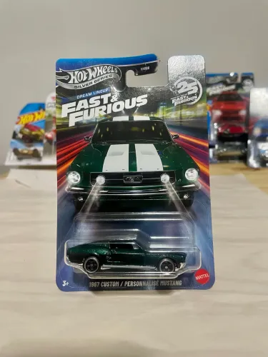 Hot Wheels Fast & Furious Silver Series 1967 Custom Mustang Lacrado