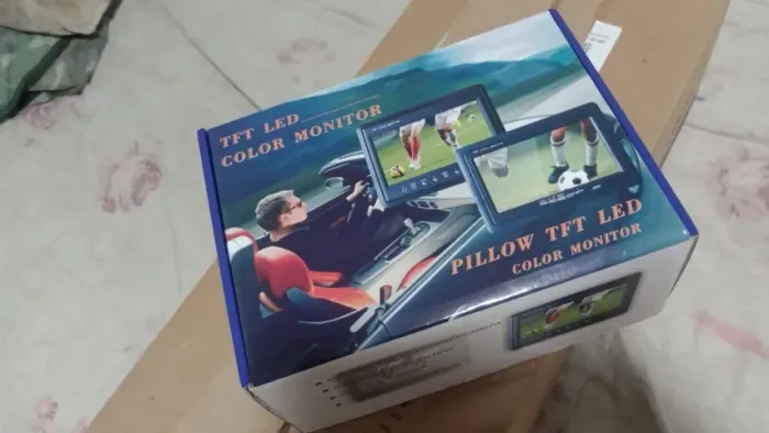 Monitor automotivo portátil de TFT LED 7 polegadas