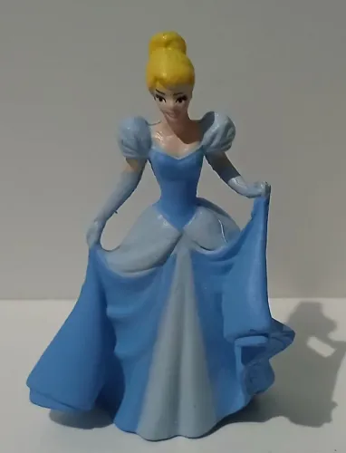 BONECA MINIATURA PRINCESA CINDERELA DISNEY ORIGINAL