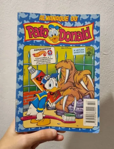 Almanaque Do Pato Donald Nº 22 Editora Abril [Nov 1995]