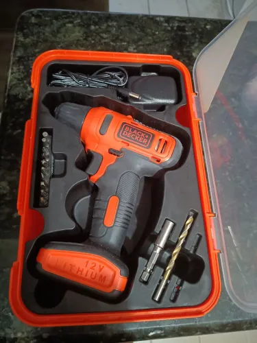 parafusadeira black decker lithium 12v