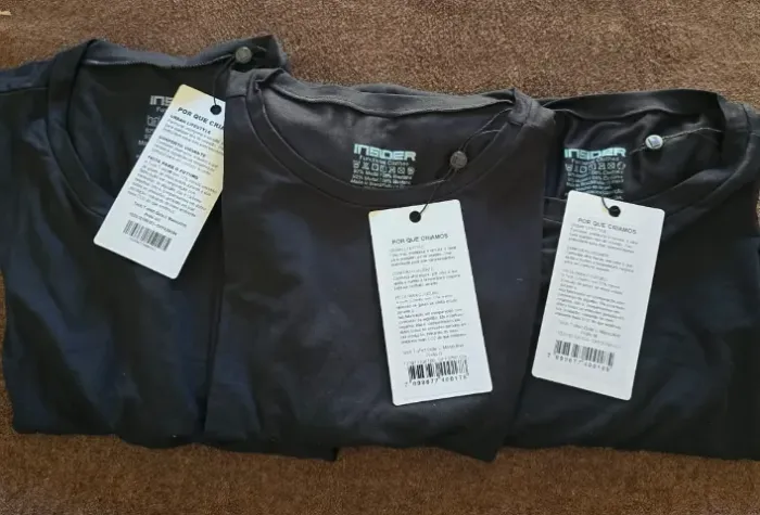 Camisetas Tech TShirt Inside Novas, sem uso, tamanhos M e G