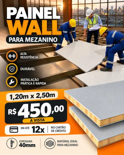 Painel Wall - Mezanino