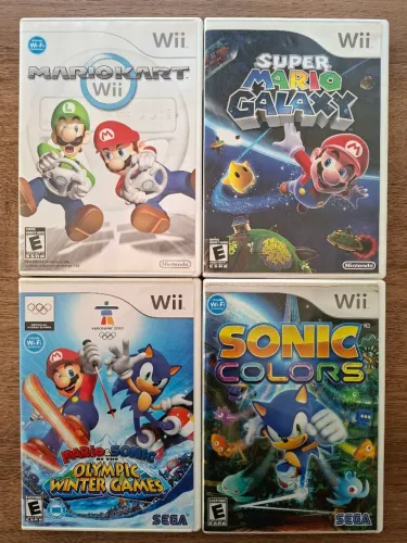 JoGOS NINTENDO WII ORIGINAIS