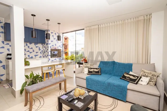 Duplex com vista livre todo decorado e planejado para locação na Asa Norte em Brasília DF