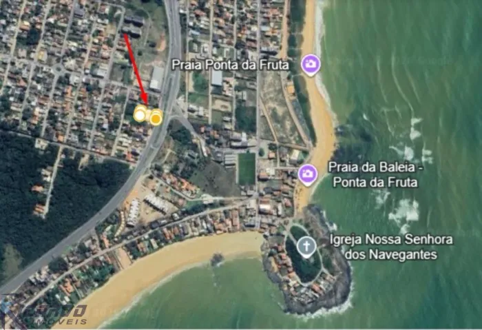 Lote / Terreno à venda frente Rodovia do Sol, no trevo de Ponta da Fruta, Vila Velha ES.