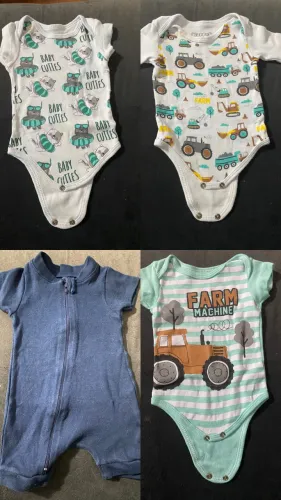 Lote roupas menino P e M