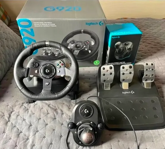 Kit  volante gamer logitech G920 