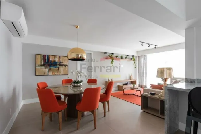 Apartamento 105m² 02 Dormitórios todo mobilado -no Jardins - SP