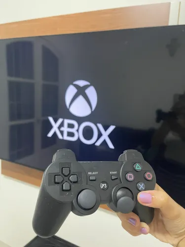 TV Samsung 50? com Xbox + Controle de videogame 