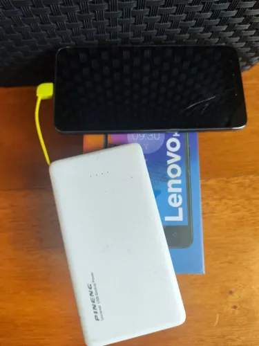 Celular k6 Lenovo e Power bank