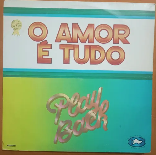 Vinil Ozéias de Paula O Amor é Tudo Playback