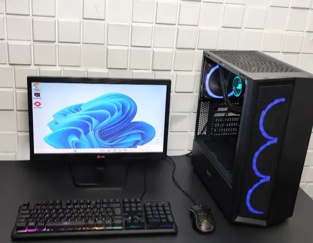 PC Gamer Completo AMD Ryzen 5, 16 GB DDR4, SSD 256 GB