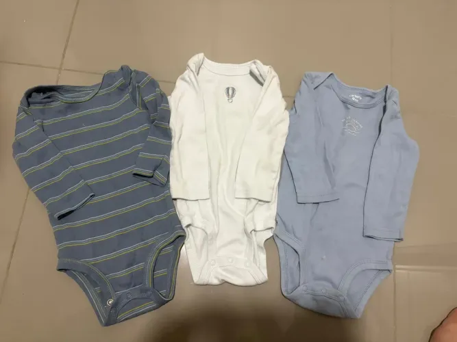 Conjunto 3 bodies carters 9M