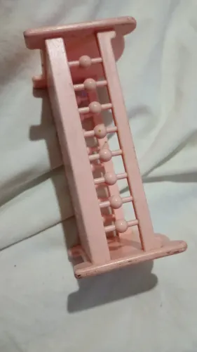Bercinho de plástico brinquedo estrela anos 80 usado 