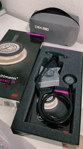 Vendo estetoscópio da littimann
