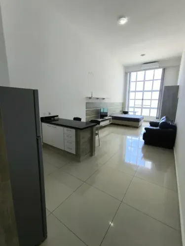 Oportunidade Loft com vista para o mar no Costa do Sol mobiliado c/ 1 quarto, 1br 1vg , sp