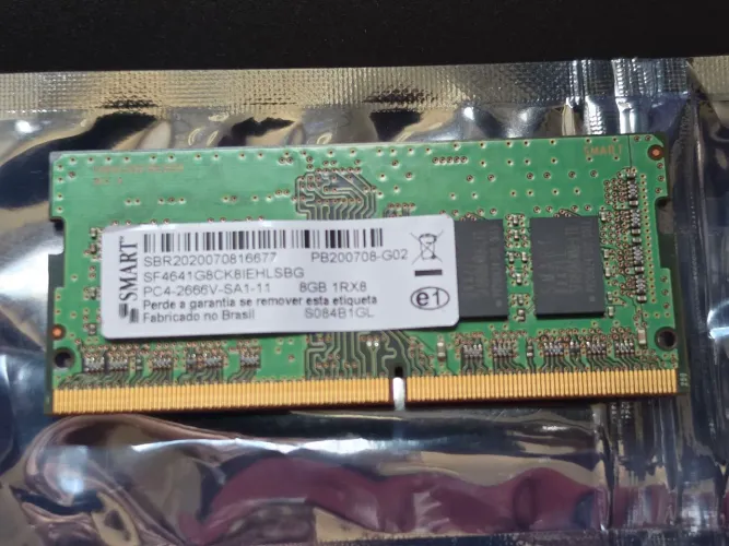 Memoria ddr4 8GB sodimm smart 2666Mhz (notebook)