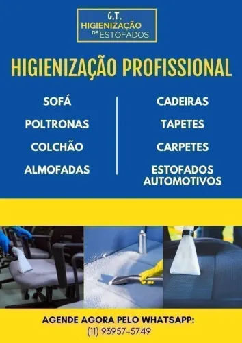 Limpeza de estofado