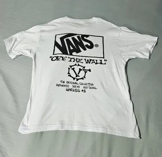 Camiseta Original Vans Off The Wall
