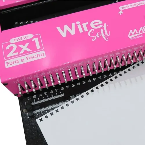 Encadernadora Wire-O 2x1 Profissional