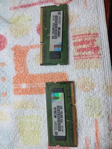 Kit Memória RAM Notebook DDR3 3GB (1GB + 2GB) 1333MHz