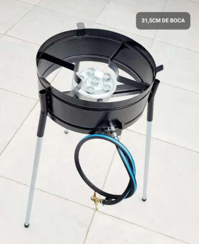 Fogareiro Tripé para Disco de Arado 