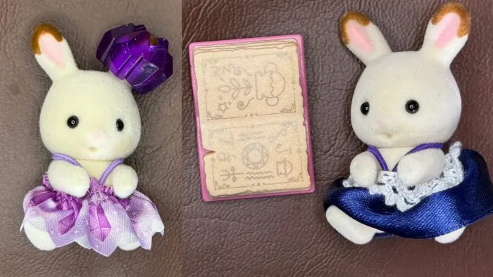 Sylvanian - 2 coelhos - Gabriela