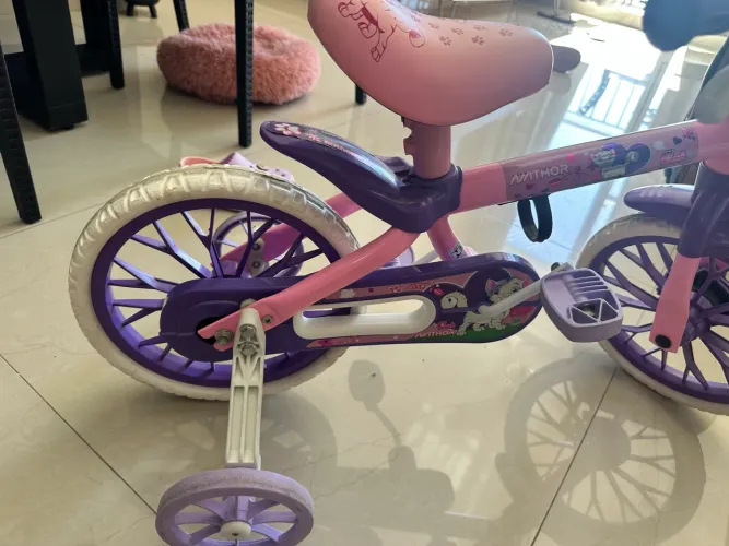 Bicicleta Aro 12 - usada duas vezes, novíssima