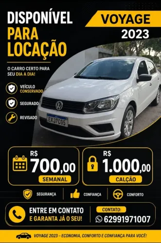 Locação veículo para aplicativo
