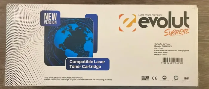 Cartucho de toner Evolut - Modelo TN660/2370 - 10 UNIDADES
