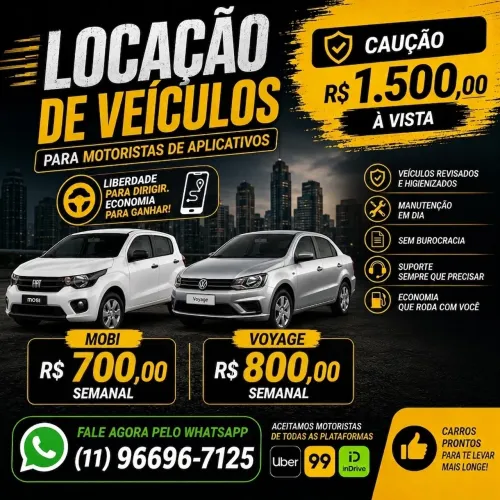 LOCAÇÃO DE VEÍCULOS