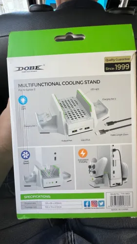 Base Carregadora + Cooler Xbox One S