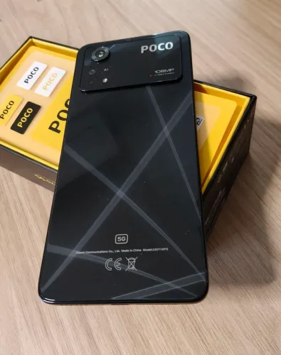 Cel Xiaomi Poco X4 Pró em estado de novo!