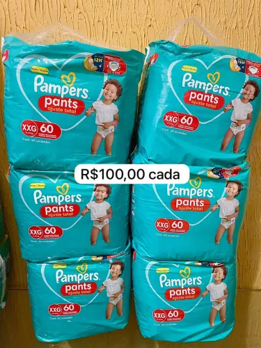 Fraldas Pampers XXG Pants