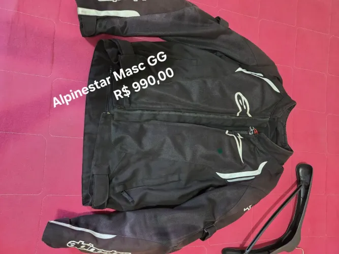 Jaqueta Alpinestar masculina ventilada moto